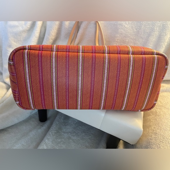 COACH Legacy Weekend Ticking Stripe Tote - Picture 3 of 12